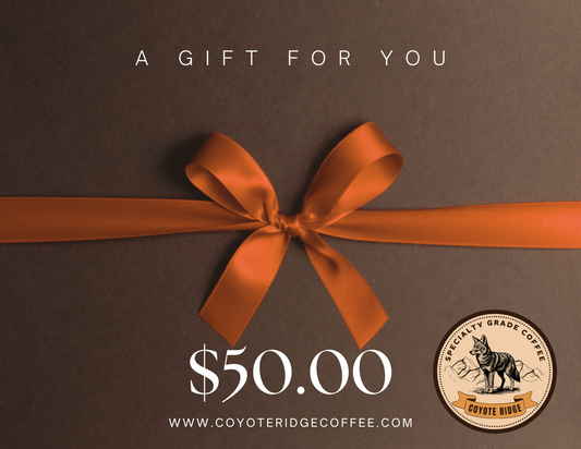 $50.00 Coyote Ridge Gift Card