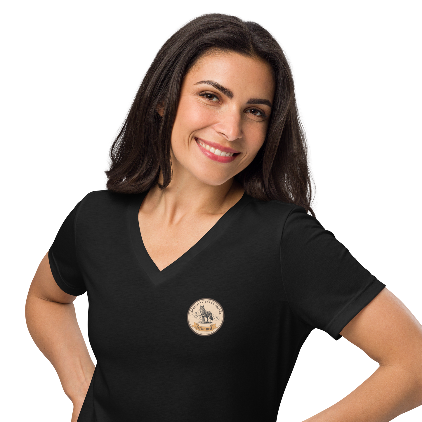 Women’s relaxed v-neck t-shirt