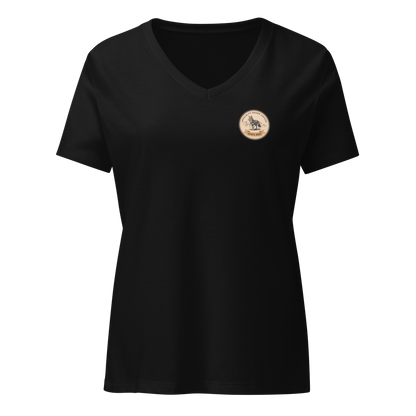 Women’s relaxed v-neck t-shirt
